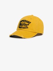 SUPERDRY Yellow SUPERDRY Vintage Applique Baseball Cap - Image 4 of 5