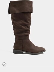 Botas fruncidas con vuelta de Yours Curve - Imagen 3 de 5