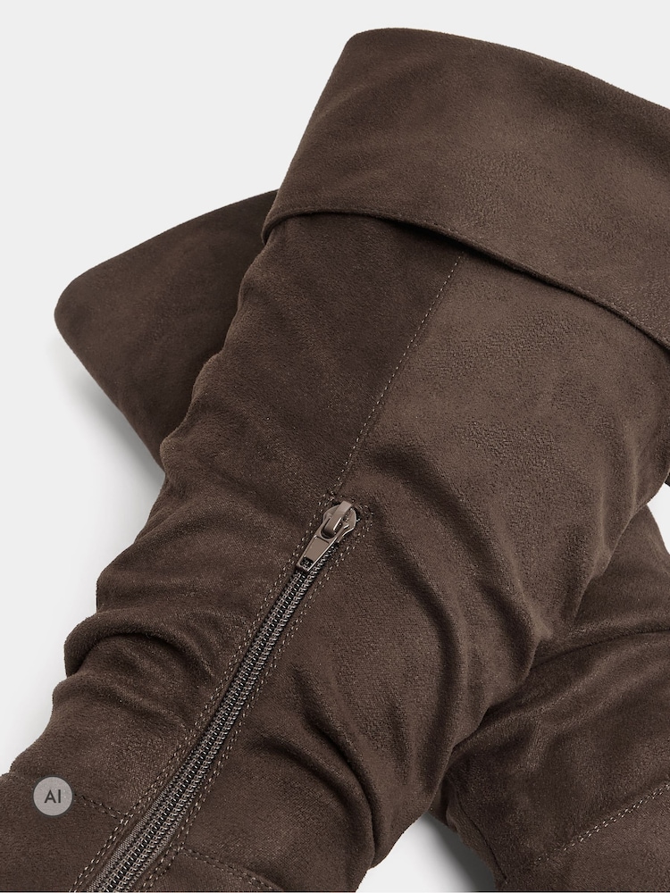 Botas fruncidas con vuelta de Yours Curve - Imagen 5 de 5
