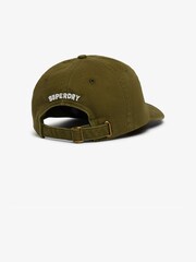 SUPERDRY Green SUPERDRY Vintage Crest Baseball Cap - Image 3 of 5