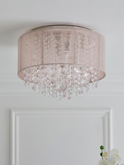 Pink Palazzo Flush Ceiling Light - Image 2 of 7