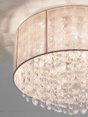 Pink Palazzo Flush Ceiling Light - Image 3 of 7