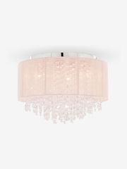 Pink Palazzo Flush Ceiling Light - Image 5 of 7