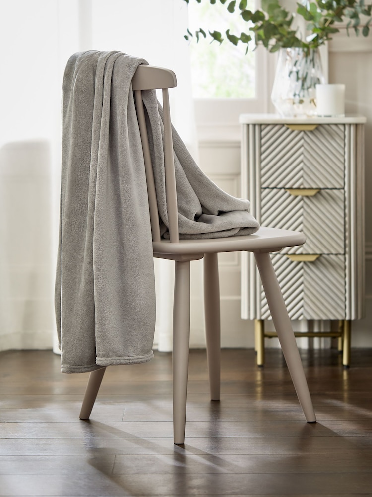 Decke aus flauschigem Fleece - Bild 2 von 4