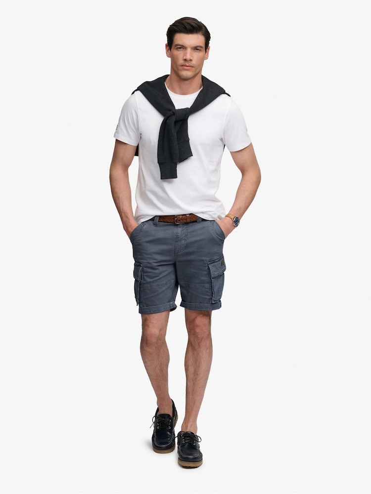 SUPERDRY Grey SUPERDRY Core Cargo Shorts - Image 1 of 5