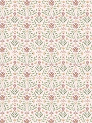 Little Dutch Pinkgreen Fairy Flowers 10M Wallpaper - Image 2 of 4