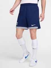 Nike Blue Tottenham Hotspur FC 24/25 Stadium Home Football Shorts - Image 1 of 8