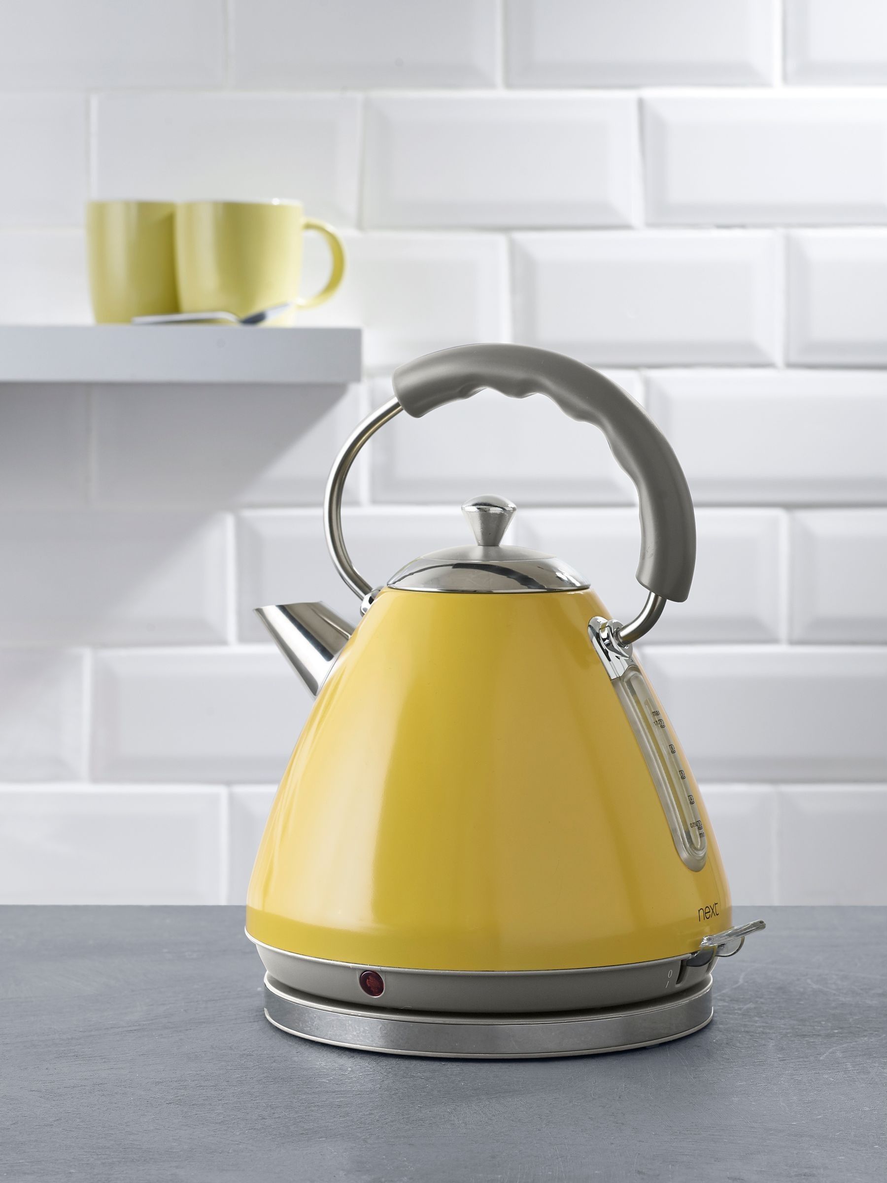 Yellow kettle next clearance