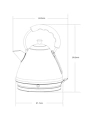 Yellow Pyramid Kettle - Image 6 of 6