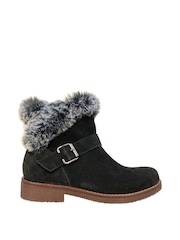 črna - Hush Puppies Hannah črni škornji - Slika 1 iz 5
