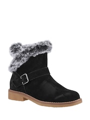 črna - Hush Puppies Hannah črni škornji - Slika 3 iz 5