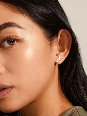 PILGRIM Gold Leah Earrings - Image 3 of 5