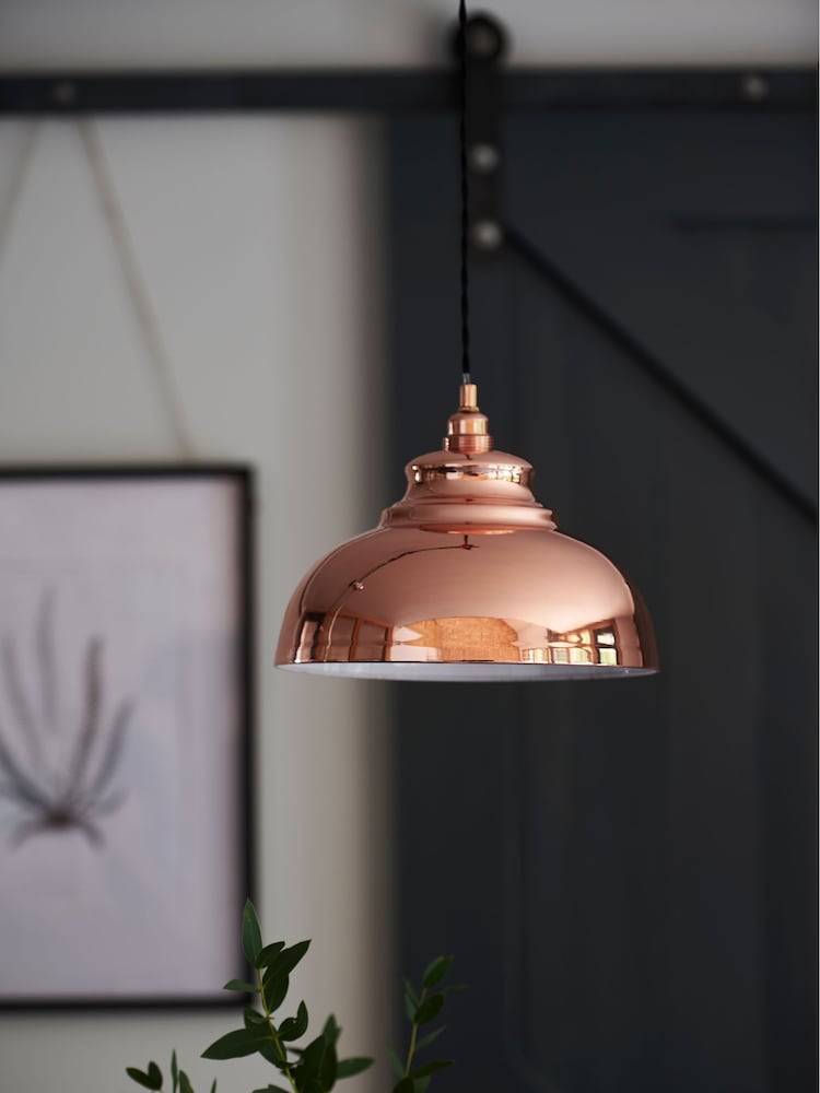 Copper Dixon Easy Fit Pendant Lamp Shade - Image 2 of 7