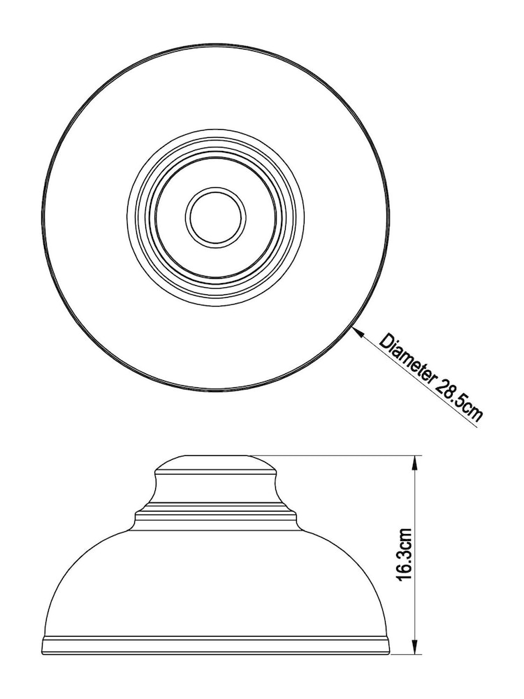 Copper Dixon Easy Fit Pendant Lamp Shade - Image 7 of 7