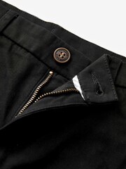 Black Skinny Fit Stretch Chino Trousers (3-17yrs) - Image 8 of 8