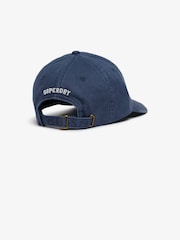 Superdry Blue Vintage Applique Baseball Cap - Image 6 of 6