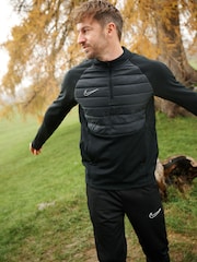 Nike Black Therma-FIT Academy Half Zip Training Top - Image 2 of 5