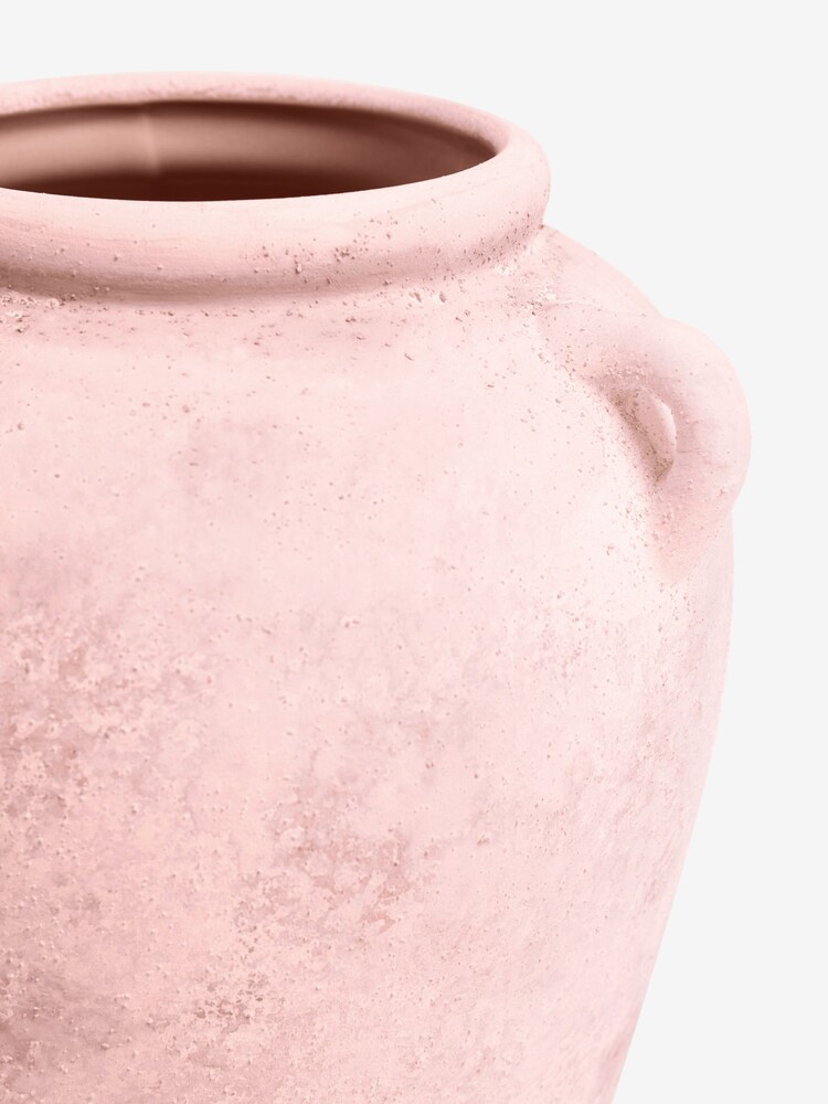 Pink Country Ceramic Lydford Medium Textured Flower Vase - Image 3 of 3 Pink Country Ceramic Lydford Medium Textured Flower Vase - Image 3 of 3