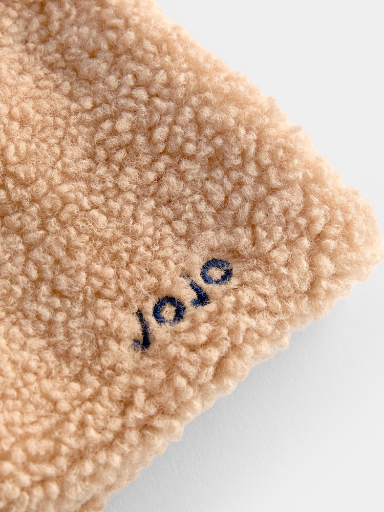 Jojo Maman Bébé Natural Bear Borg Balaclava Hat - Image 4 of 4