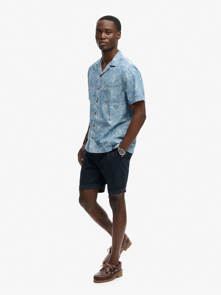 Рубашка с короткими рукавами Superdry Vintage Loom Cabana - Изображение 2 5