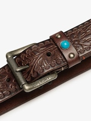 SUPERDRY SUPERDRY Statement Leather Belt - Imagen 3 de 3