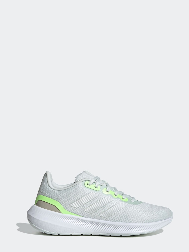 adidas Green Runfalcon 3.0 Trainers - Image 1 of 7