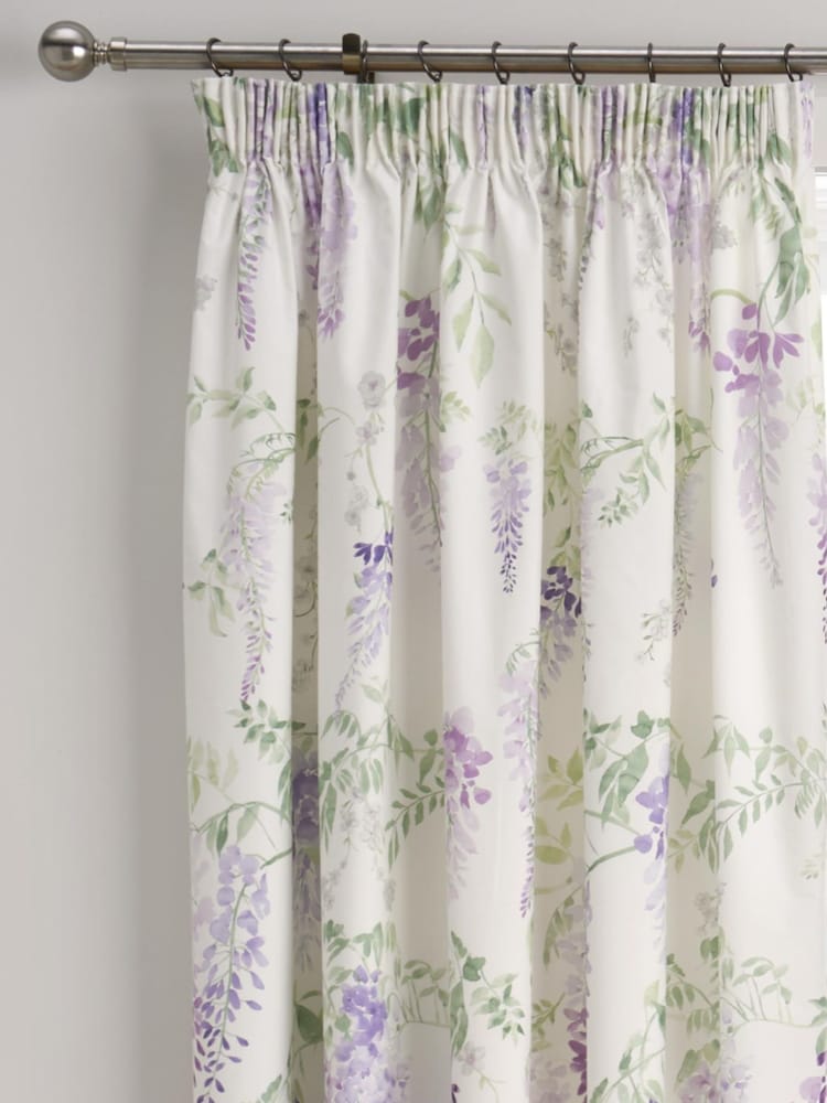 Dreams & Drapes Wisteria Pencil Pleat Curtains - Imagem 2 de 4