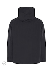 Yours Curve Black Lightweight Rain Jacket - Image 6 of 6
