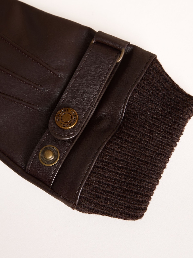 Braun - Lakeland Leather Mathew Gloves - Bild 2 von 3
