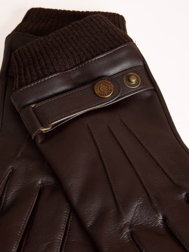 Braun - Lakeland Leather Mathew Gloves - Bild 3 von 3