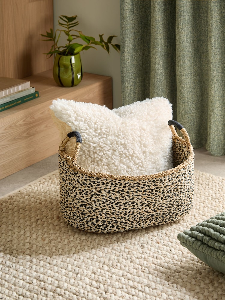 Ivory Alpine Faux Fur Cushion - Image 1 of 5 Ivory Alpine Faux Fur Cushion - Image 1 of 5