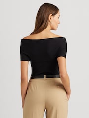 Lauren Ralph Lauren Barnita Black Blouse - Image 3 of 9