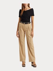 Lauren Ralph Lauren Barnita Black Blouse - Image 6 of 9