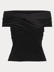 Lauren Ralph Lauren Barnita Black Blouse - Image 9 of 9
