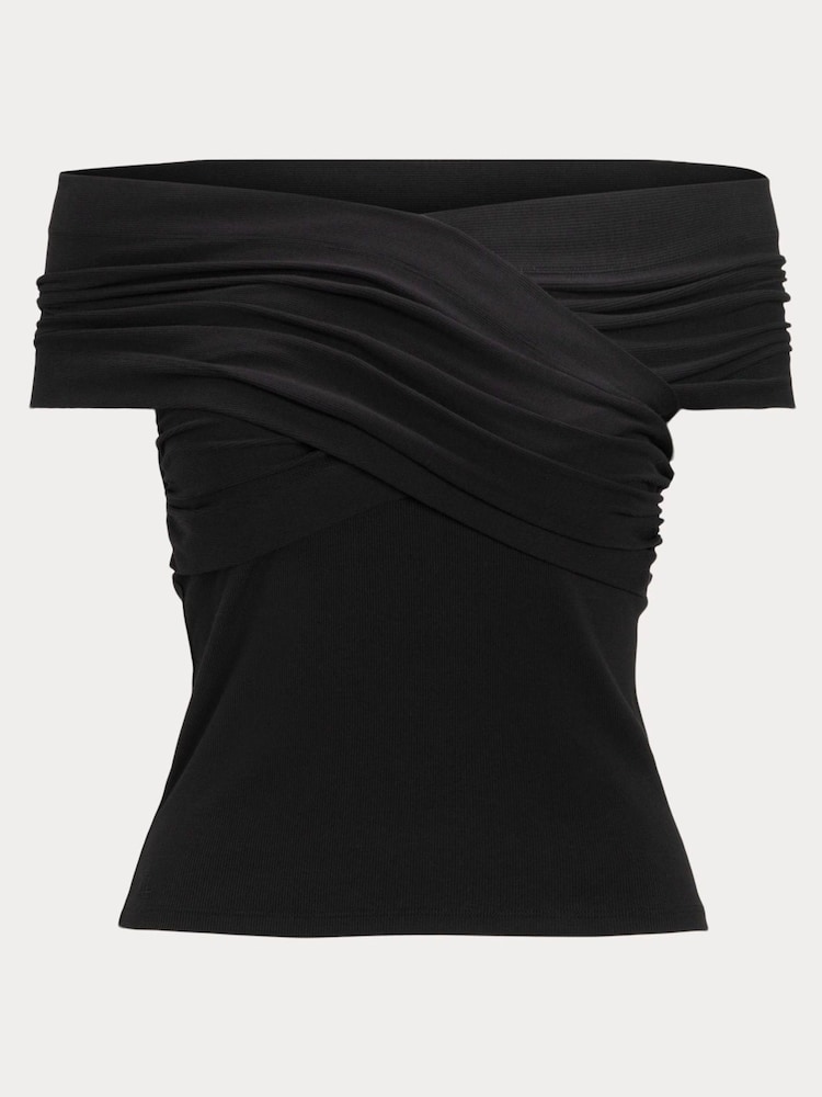 Lauren Ralph Lauren Barnita Black Blouse - Image 9 of 9