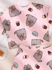 Vanilla Underground Pink Ladies Pusheen Licensing Short Pyjamas - Image 4 of 4