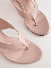 Нюдовий - Клини Forever Comfort® Toepost Slingback танкетка - Image 4 of 5