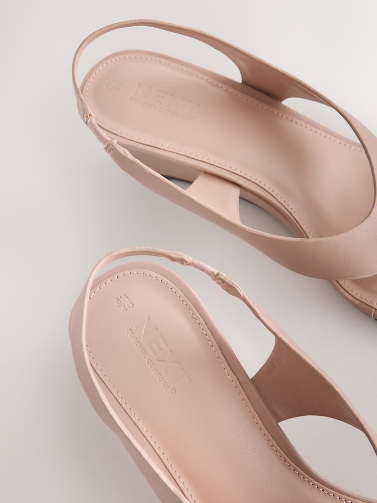 Нюдовий - Клини Forever Comfort® Toepost Slingback танкетка - Image 5 of 5 Нюдовий - Клини Forever Comfort® Toepost Slingback танкетка - Image 5 of 5