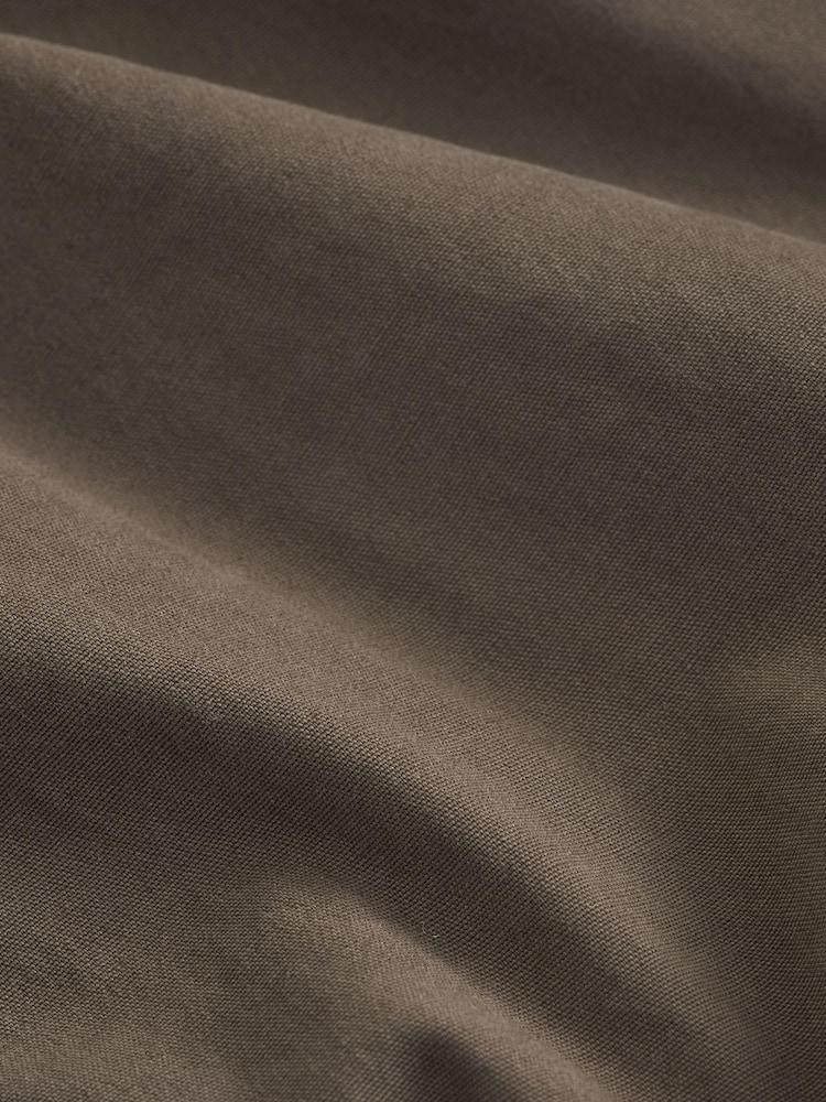 Mushroom Brown Regular Tapered Stretch Utility Cargo Trousers - Image 10 of 10