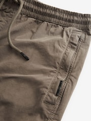 Mushroom Brown Regular Tapered Stretch Utility Cargo Trousers - Image 9 of 10