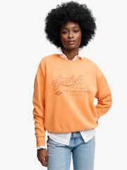 SUPERDRY Industry Worker Loose Crew Sweatshirt - Imagen 1 de 6