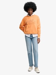 SUPERDRY Industry Worker Loose Crew Sweatshirt - Imagen 4 de 6