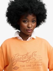 SUPERDRY Industry Worker Loose Crew Sweatshirt - Imagen 5 de 6