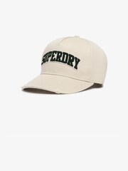SUPERDRY Nude SUPERDRY Varsity Logo Trucker Cap - Image 3 of 5
