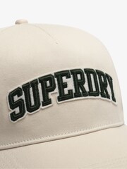 SUPERDRY Nude SUPERDRY Varsity Logo Trucker Cap - Image 4 of 5