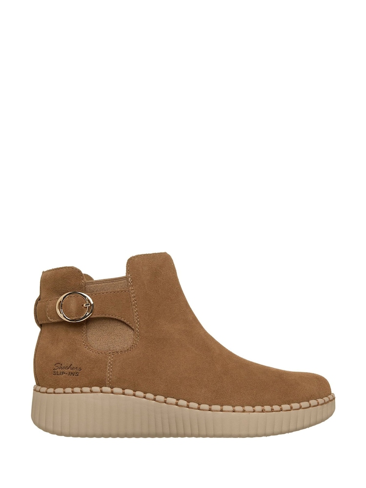 Skechers Brown Wilshire BLVD Darling Moment Ankle Boots - Image 1 of 3 Skechers Brown Wilshire BLVD Darling Moment Ankle Boots - Image 1 of 3