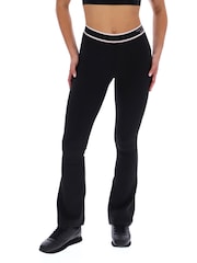 Ted Baker Sport Black Essentials Flare Leggings - Image 1 of 4