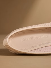 Knochen - Russell & Bromley Porton gewebte Ballerinas - Bild 5 von 7