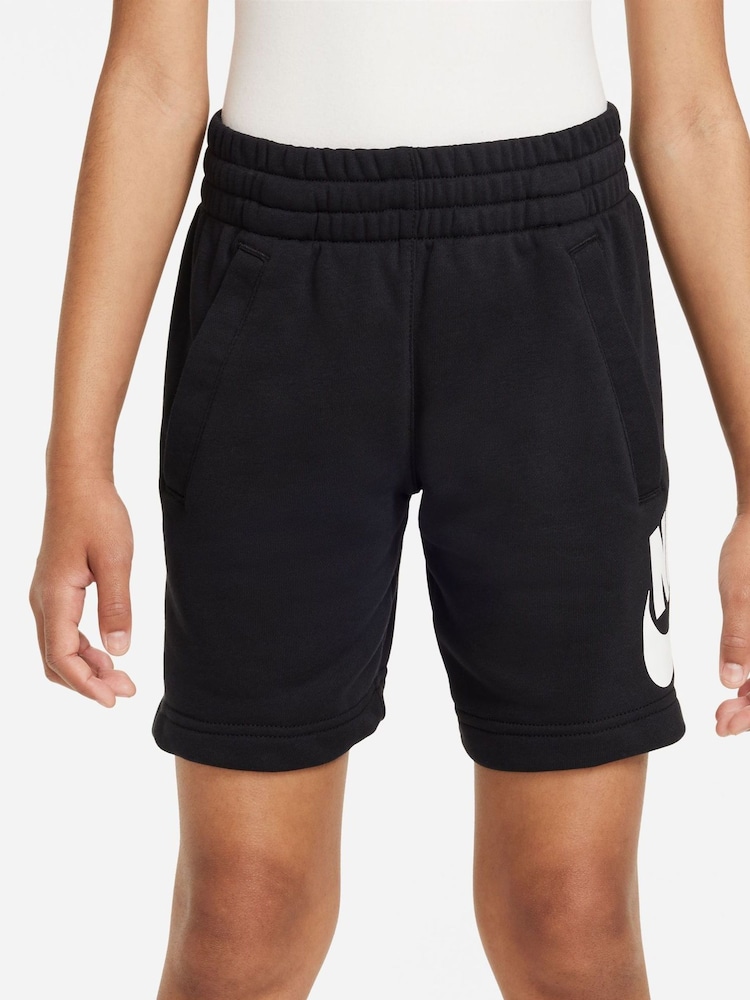 črna - Kratke hlače iz flisa Nike Club French Terry - Slika 1 iz 7