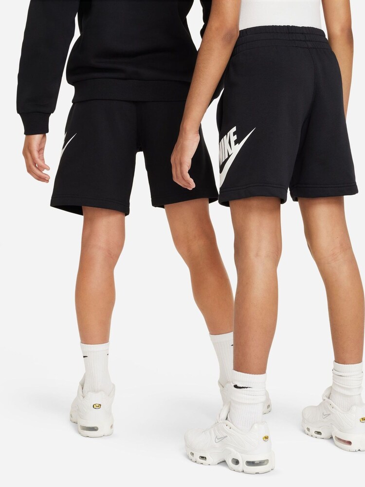 črna - Kratke hlače iz flisa Nike Club French Terry - Slika 7 iz 7